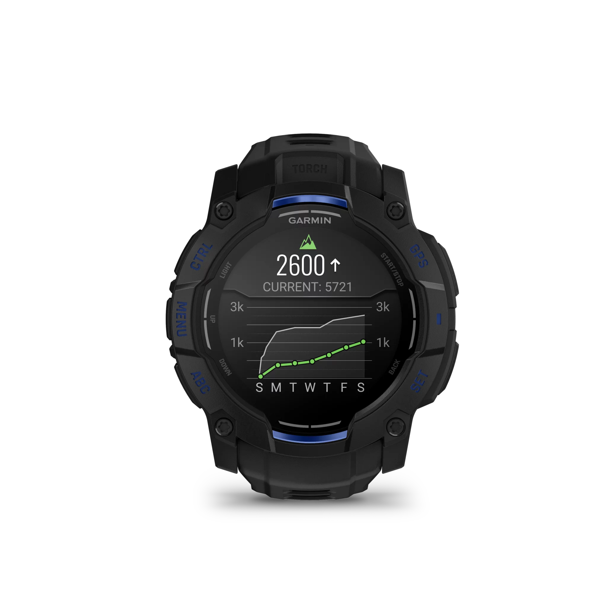 Garmin Instinct 3 AMOLED, 50mm, Schwarz 