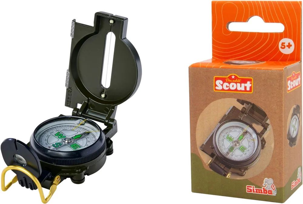 Simba Dickie Scout Kompass Metallgehäuse