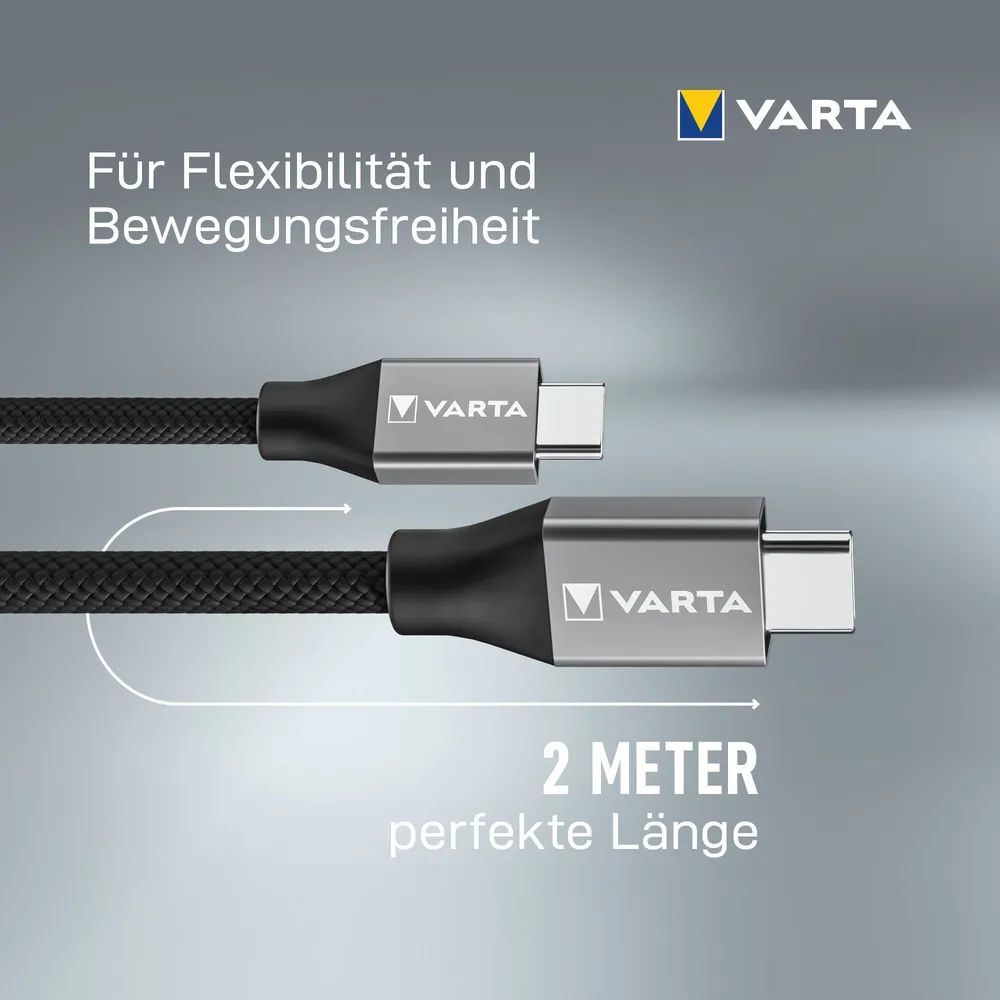 VARTA Cable USB Type C - USB Type C
