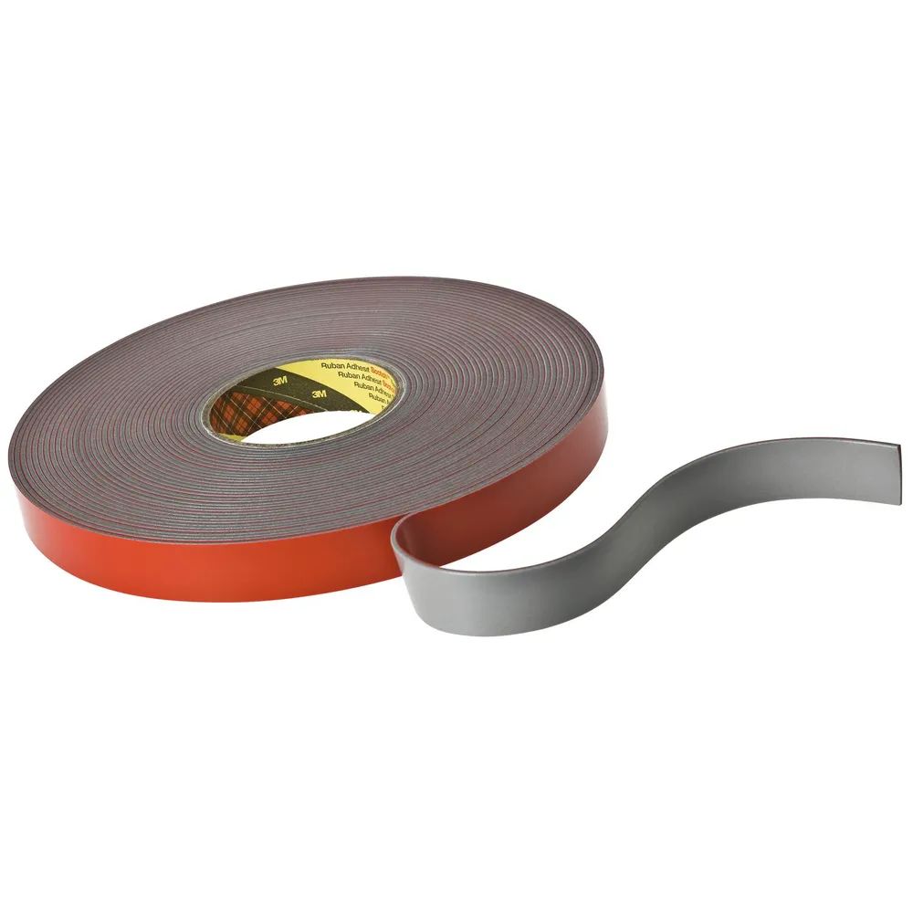 3M doppelseitiges Klebeband VHB 4991 F, 2,3mm x 19mm x 16,5m, grau