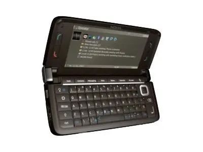 Pccooler Nokia E90 - 3G Smartphone - microSD slot - LCD-Anzeige