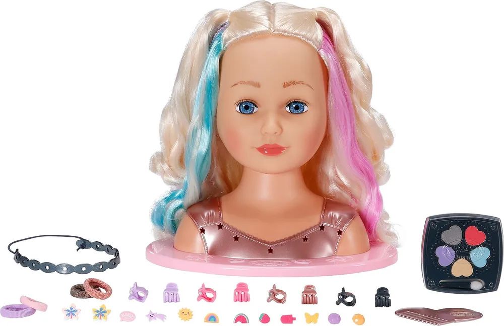 MGA Zapf Creation GmbH BABY born Stylingkopf Regenbogen