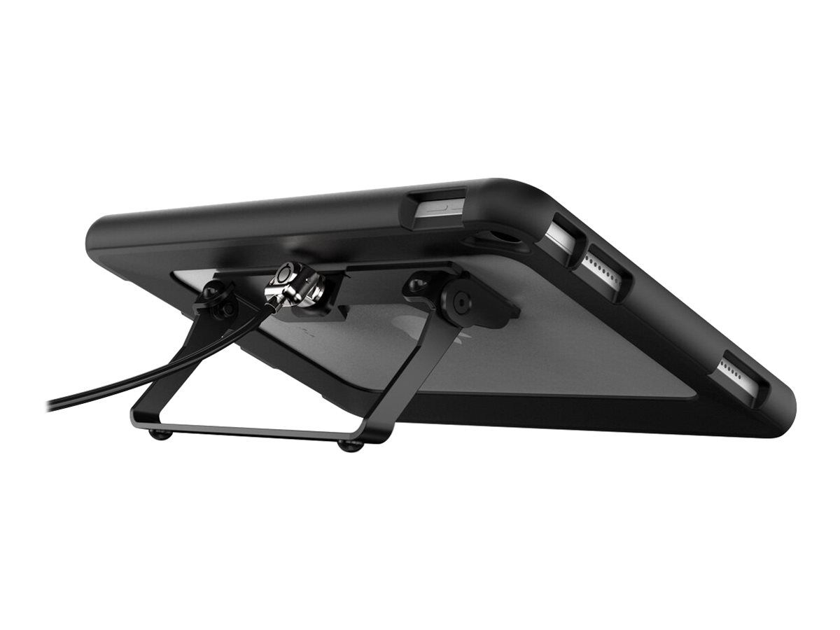 Compulocks iPad 10.2" Secured Kickstand - Stoßstange für Tablet - Ständer - Gummi, Metall - Schwarz - für Apple 10.2-inch iPad (7. Generation, 8. Generation, 9. Generation)
