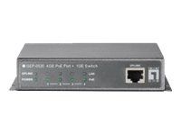 LevelOne GEP-0520 - Switch - unmanaged - 4 x 10/100/1000 (PoE)
