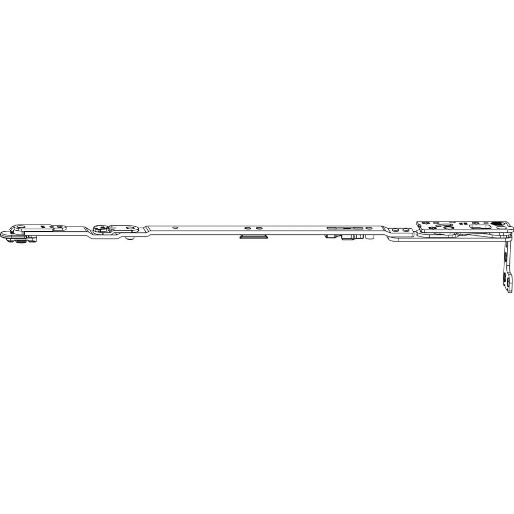 MACO MM DK-Scherenarm POWER Sparlüftung 13V FT30 FFB 801-1300 mm silber rechts