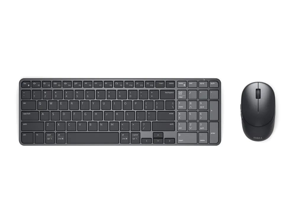 Dell Pro 7 KM746 - Tastatur-und-Maus-Set - wiederaufladbar QWERTZ Deutsch