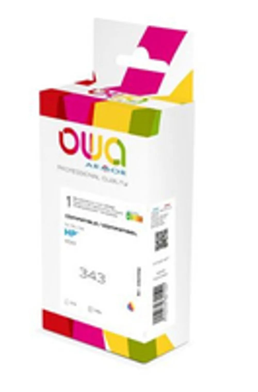 Armor OWA - 22 ml - Farbe (Cyan, Magenta, Gelb) - kompatibel - wiederaufbereitet - Tintenpatrone (Alternative zu: HP 343)
