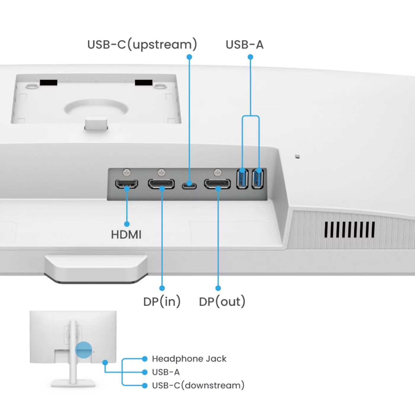 BenQ GW2790QT QHD USB-C Docking Monitor - 68.6 cm (27")