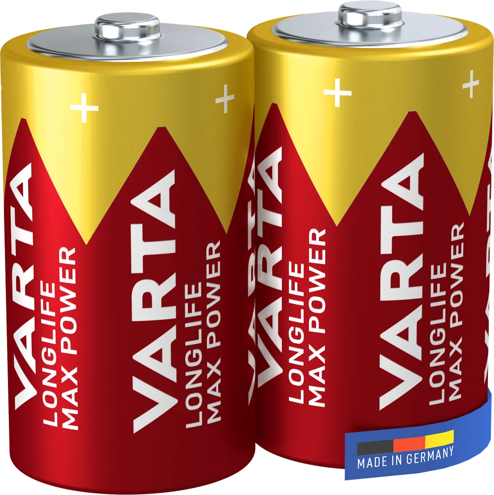 VARTA LONGLIFE Max Power D Blister 2