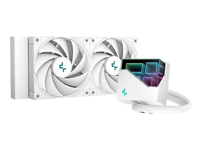 Deepcool LT520 - Prozessor-Flüssigkeitskühlsystem - High-Performance - Kühlergröße: 240 mm - (für: LGA1155, LGA2011, LGA1150, LGA2011-3, LGA1151, AM4, LGA2066, sTR4, sTRX4, LGA1200, LGA1700, AM5)