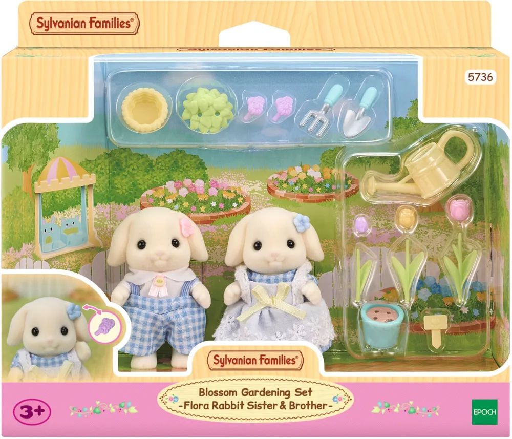 EPOCH Traumwiesen GmbH SYL Blumen/Garten-Spielset mit Figuren