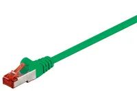 Goobay 68289 - 1 m - Cat6 - S/FTP (S-STP) - RJ-45 - RJ-45 - Grün