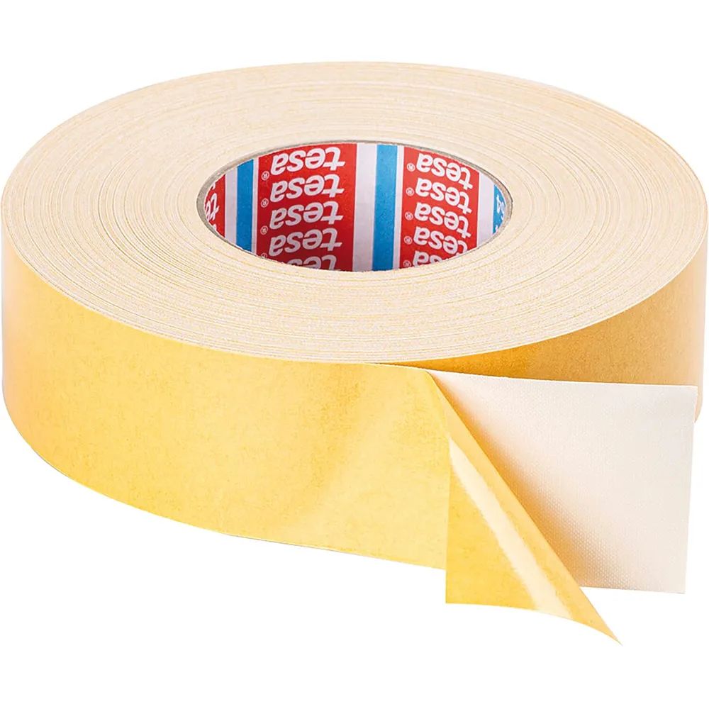 TESA doppelseitiges Klebeband / tesafix® 4964 weiß, 50mm / 50m