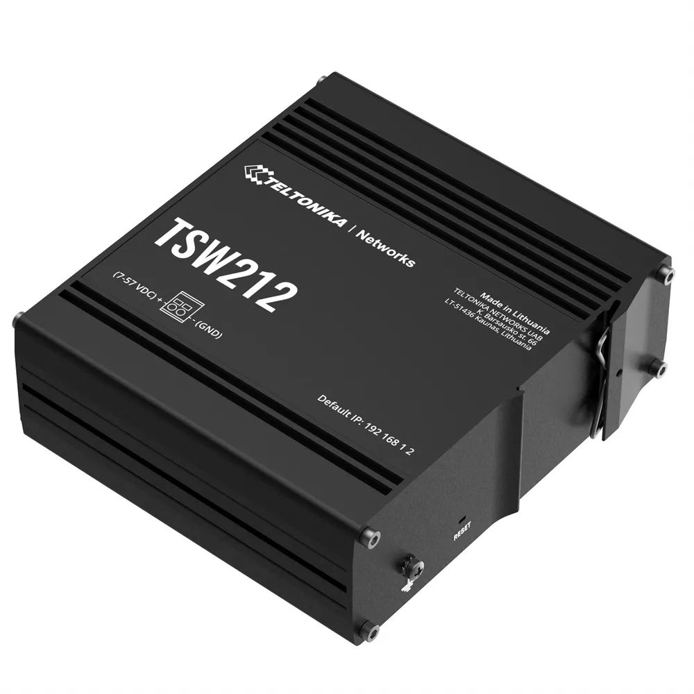 Teltonika TSW212 - Switch - managed - 8 x 10/100/1000