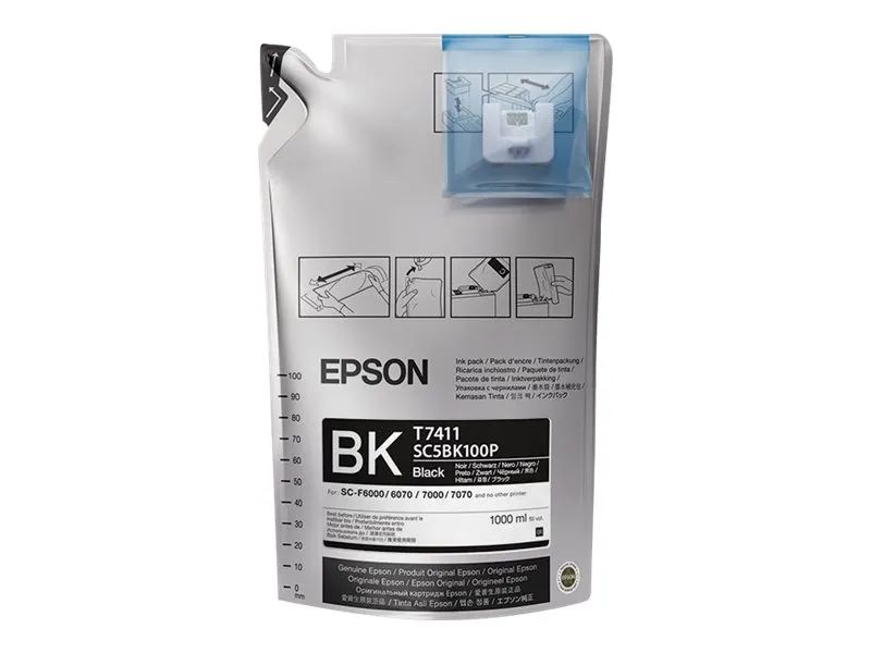 Epson T7411 - 6er-Pack - 1 L - Schwarz - original