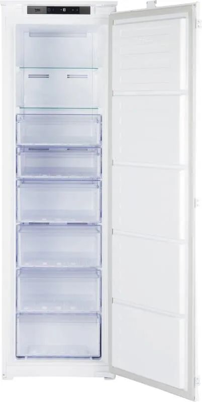 Beko BFNA247E40SN Einbau Gefrierschrank mit Schlepptürtechnik