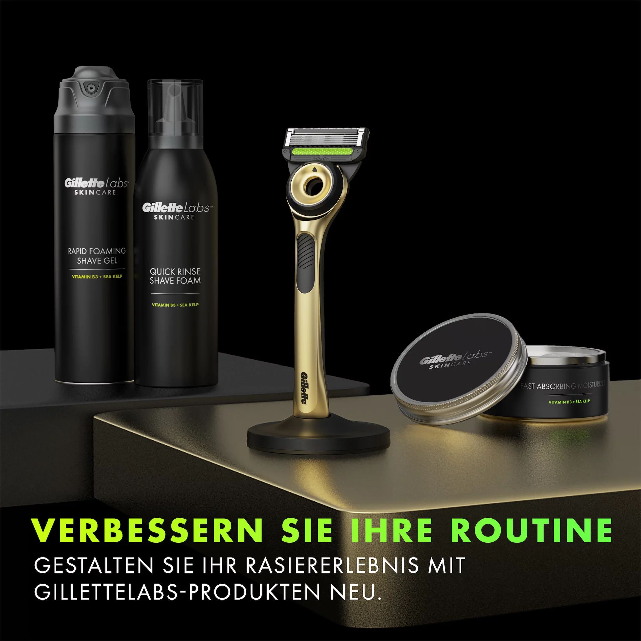 Gillette Labs Gold Systemklingen 