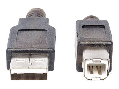 Manhattan USB-A to USB-B Cable, 15m, Male to Male, Active, Black, 480 Mbps (USB 2.0)