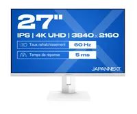 JAPANNEXT JN-IPS270UHD60F-C65W-HSP-W HDMI/DP UHD - Flachbildschirm (TFT/LCD)