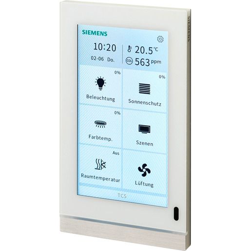 Siemens GAMMA KNX TOUCH CONTROL TC5 WS / SIEMEN UP 205/12 5WG1205-2AB12