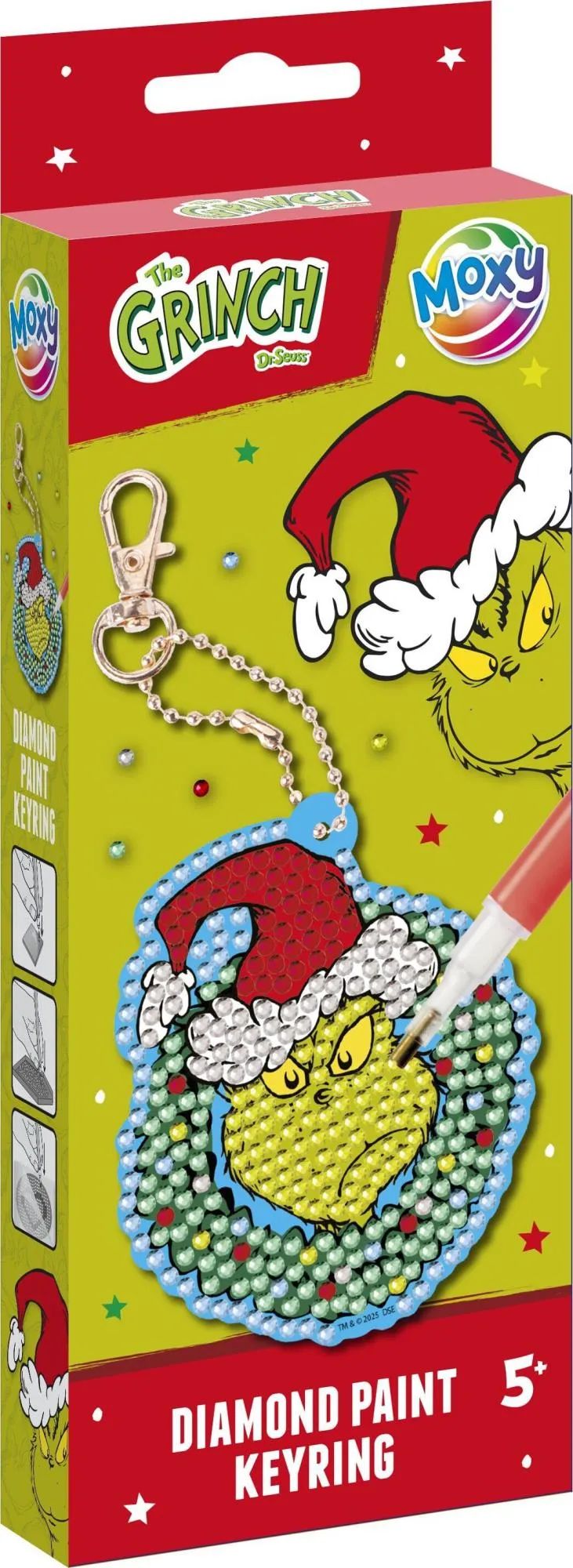 EMPEAK Holding GmbH GRINCH DIAMOND PAINTING SCHLÜSSELANHÄNGE