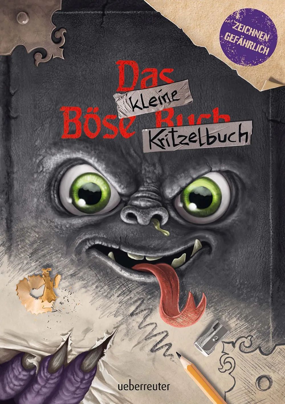 Ueberreuter Verlag GmbH Das kleine Böse Kritzelbuch