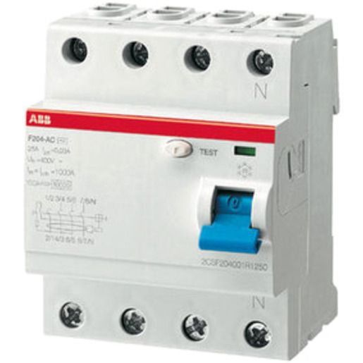 ABB Sace FI-SCHALTER F204AS-63/0,1T / ABBSAC F204AS-63/0,1T 2CSF204219R2630