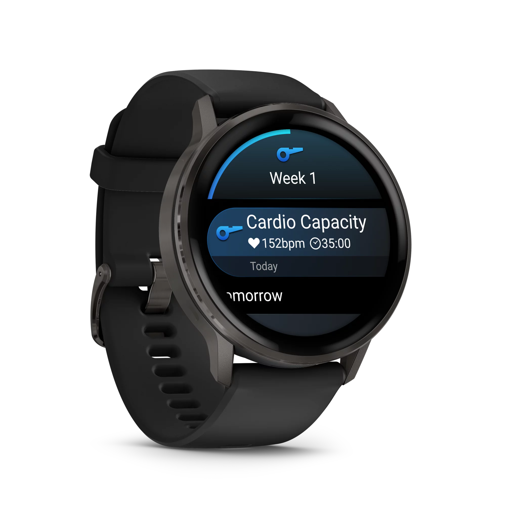 Garmin Venu 4, Schwarz/Schiefergrau, 45 mm
