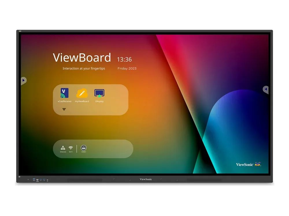 ViewSonic ViewBoard IFP7534 - 190 cm (75") Diagonalklasse IFP34 Series LCD-Display mit LED-Hintergrundbeleuchtung - interaktiv - mit Touchscreen (Multi-Touch)