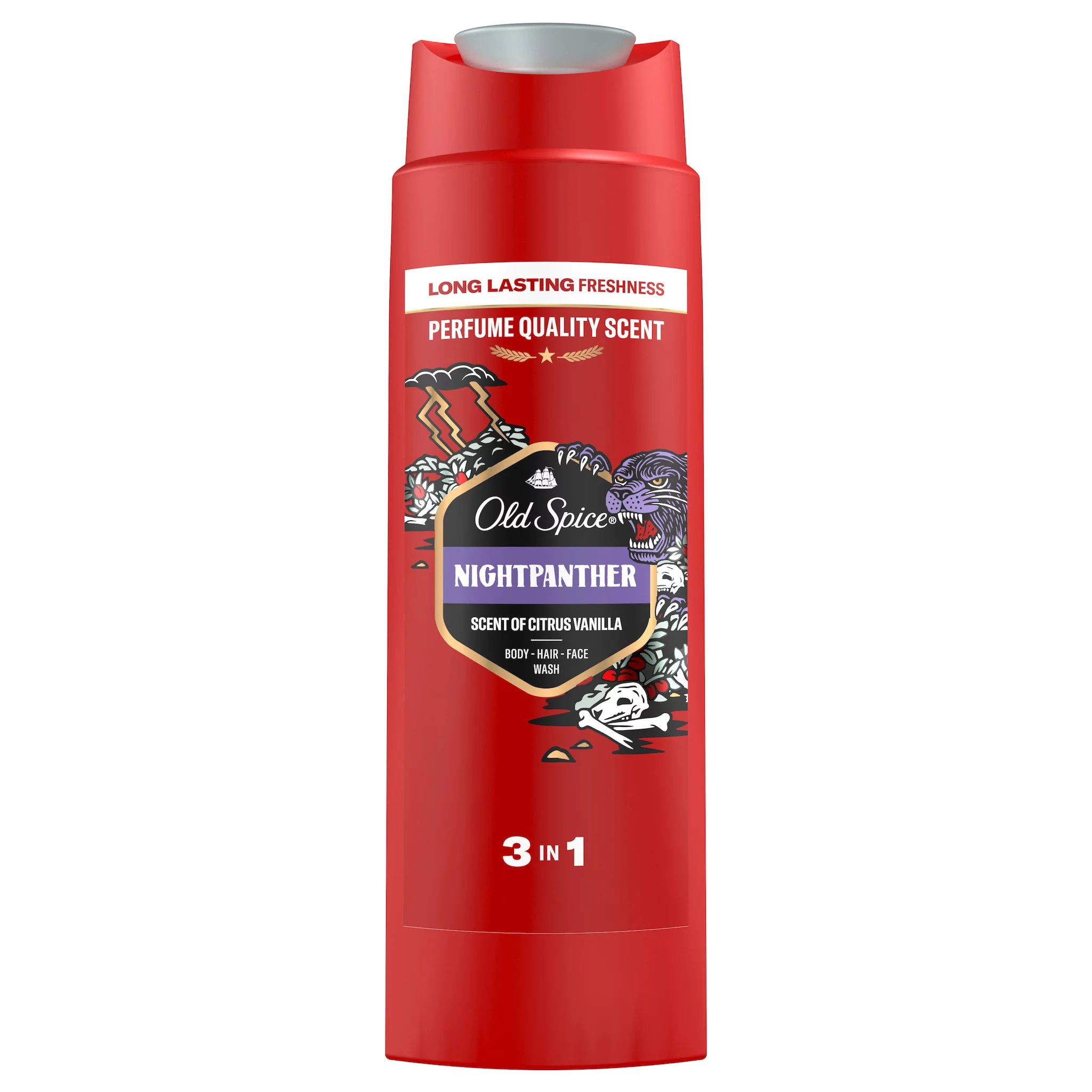 Old Spice 3-in-1 Duschgel Night Panther, 250ml