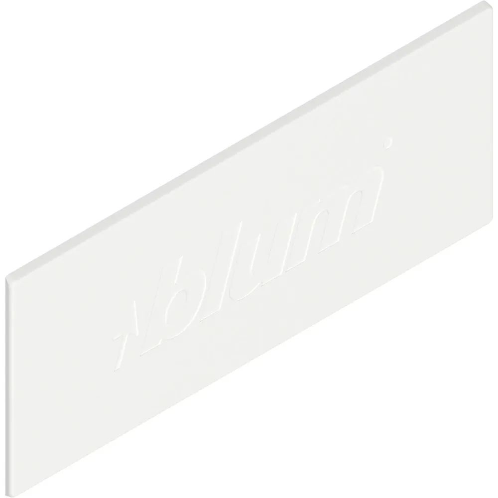 BLUM TANDEMBOX antaro Abdeckkappe Logo blum, Kunststoff Seidenweiß