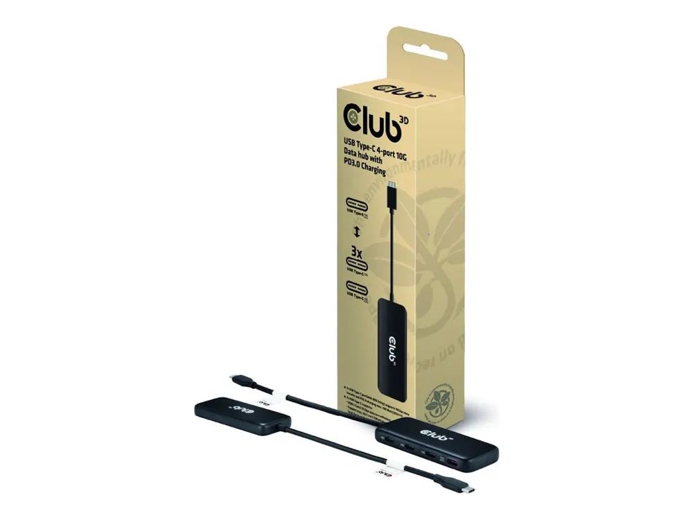 Club 3D CSV-1548 - Hub - 4 x USB 3.1 Gen 2