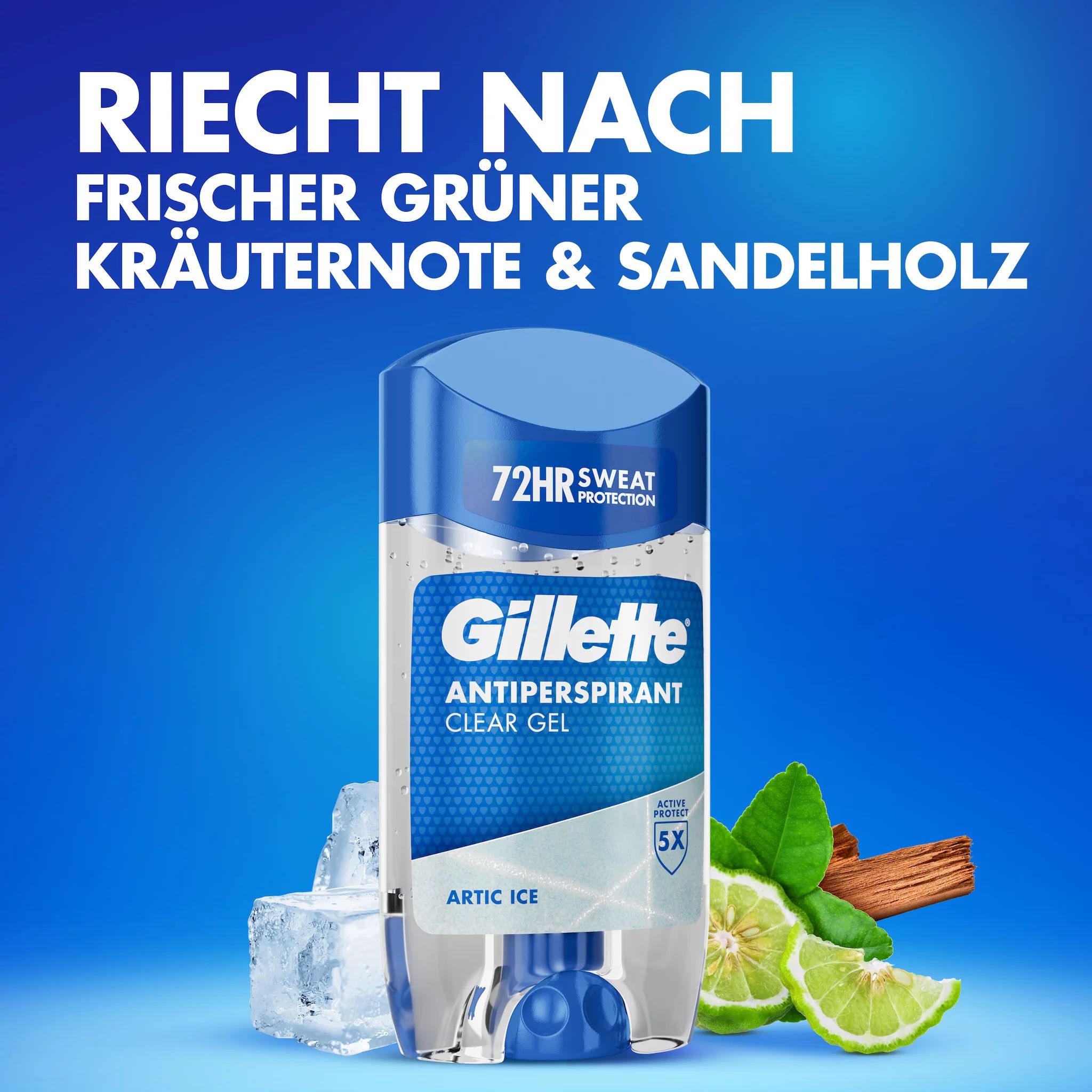 Gillette Clear Gel Anti-Transpirant Arctic Ice