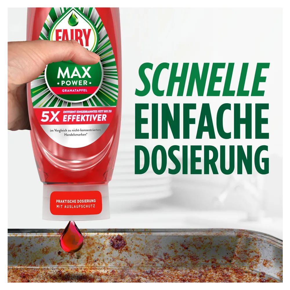 Fairy Handspülmittel Max Power Granatapfel 545 ml