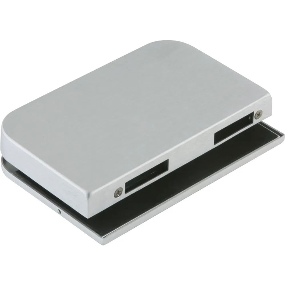 Dorma-Glas Gegenkasten Junior Office 11.206, links, Aluminium silber eloxiert