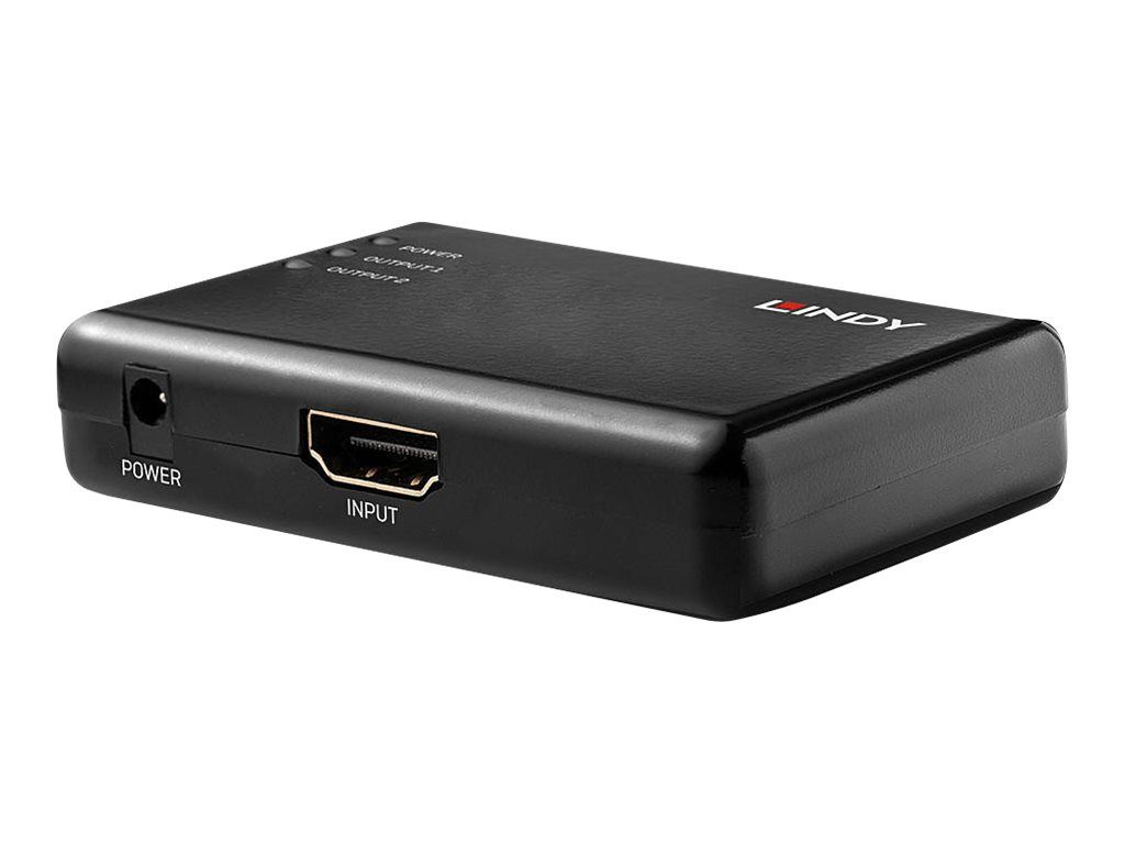 Lindy Video-/Audio-Splitter - 2 x HDMI - Desktop