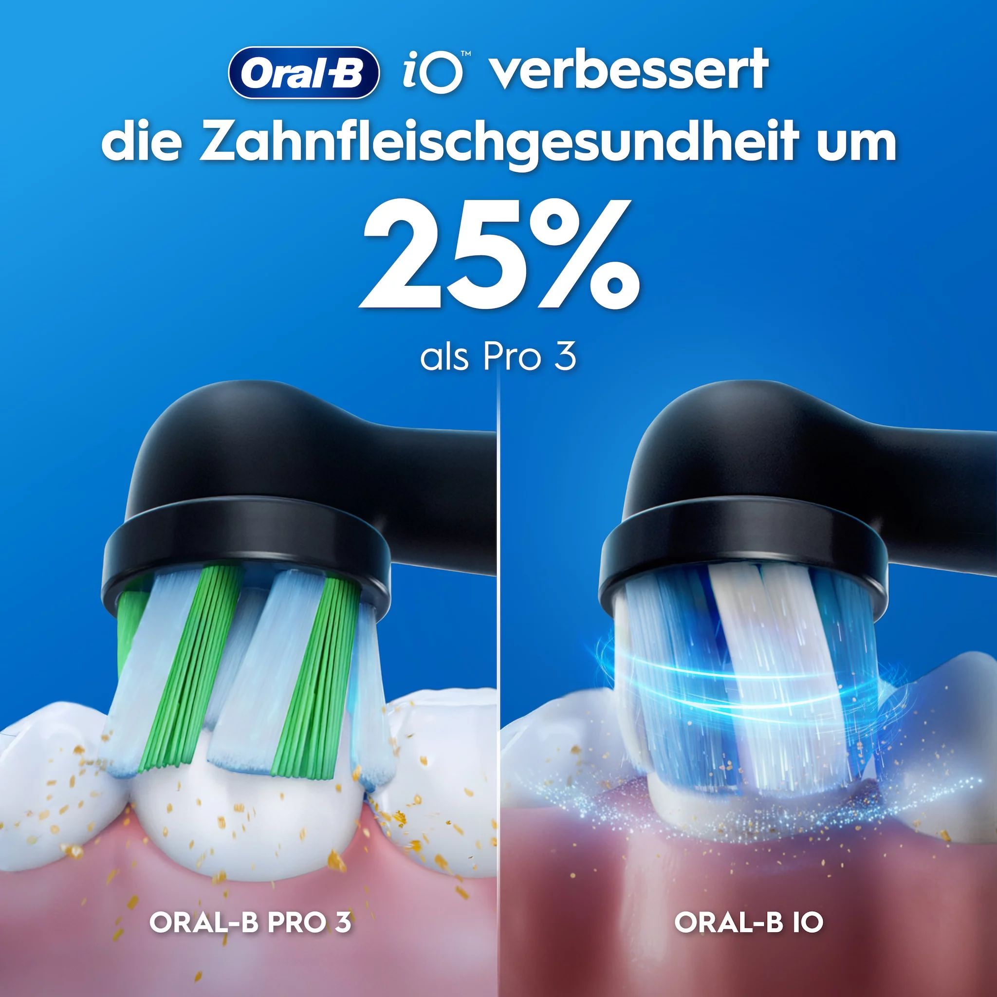Oral-B iO Series 2 Night Black/Calm Pink mit 2. Handstück
