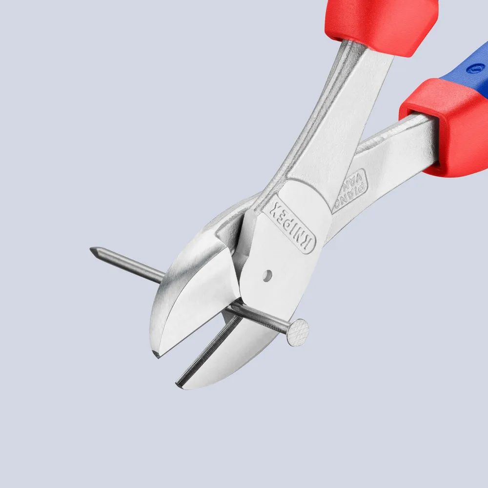 KNIPEX Kraft-Seitenschneider mit Comfort-Griffen verchromt 250 mm