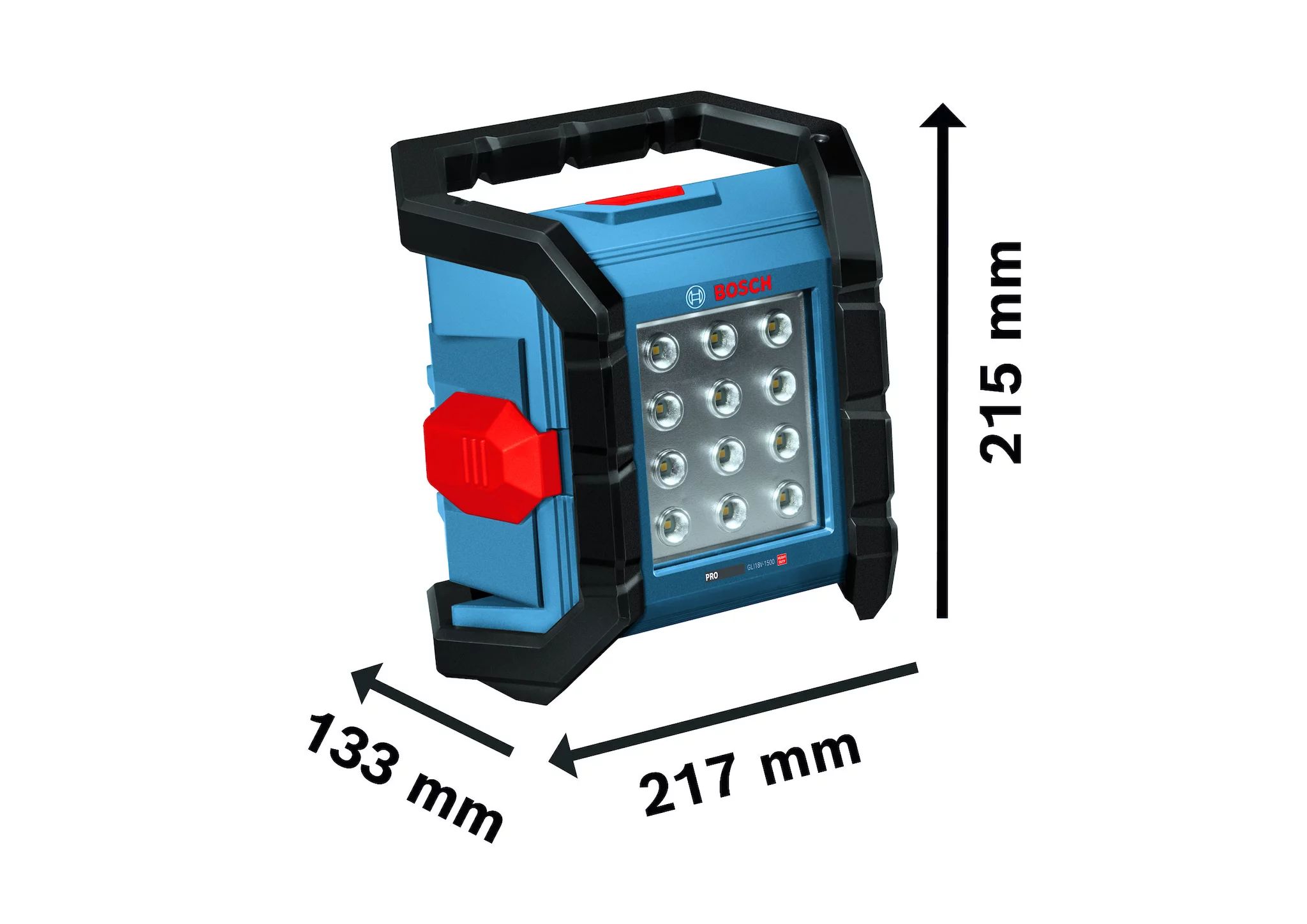 Bosch GLI18V-1500 Akku-Bauleuchte - 1500lm solo