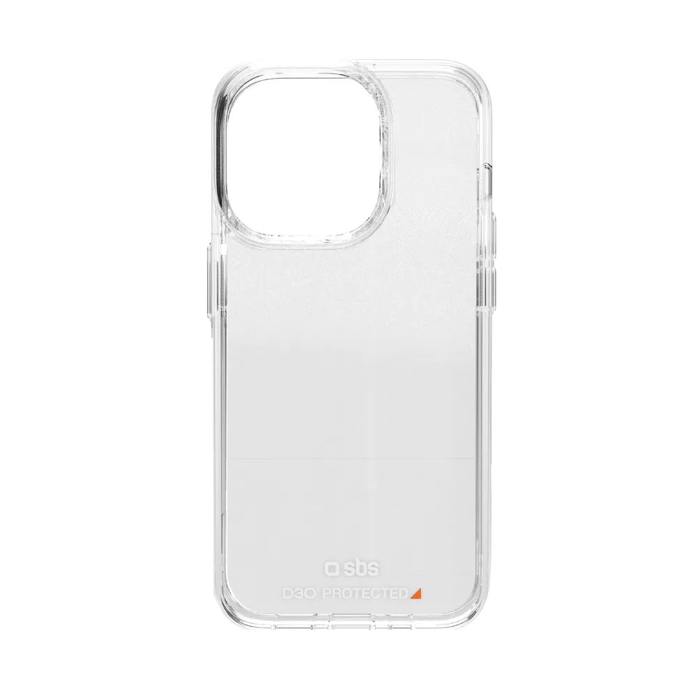 SBS EXTREME ACTIVE D3O Cover für iPhone 15 PRO, transparent