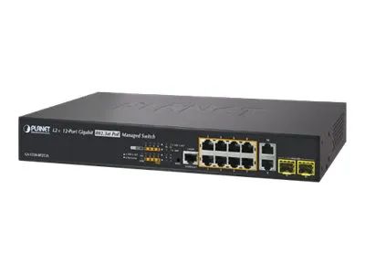 Planet GS-5220-8P2T2S - Switch - managed - 8 x 10/100/1000 (PoE+)