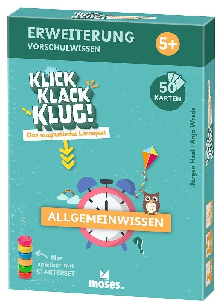 moses. Verlag GmbH Klick Klack Klug Erweiterungsset 1 ab 5