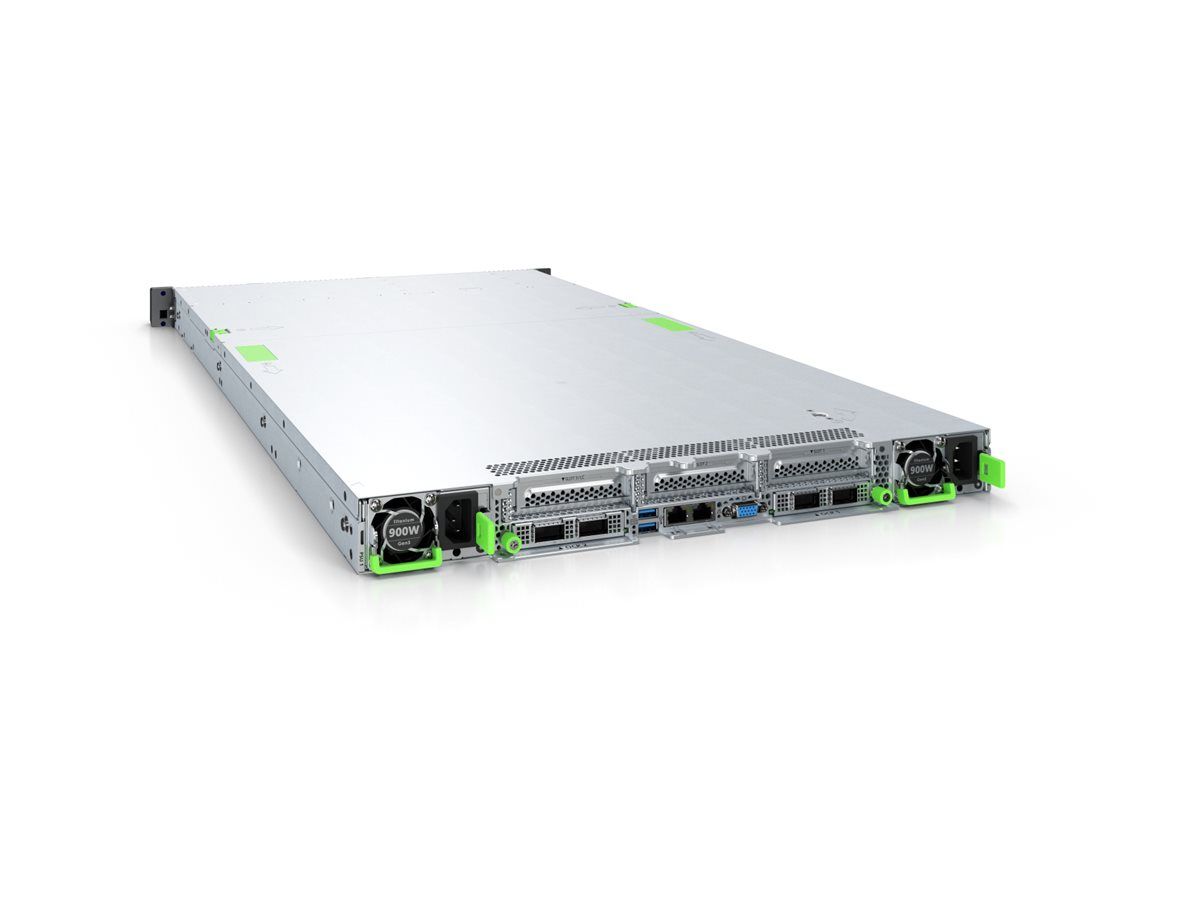 Fujitsu PRIMERGY RX2530 M7 - Server - Rack-Montage - 1U - zweiweg - 1 x Xeon Gold 5515+ / 3.2 GHz - RAM 32 GB - SATA - Hot-Swap 6.4 cm (2.5")
