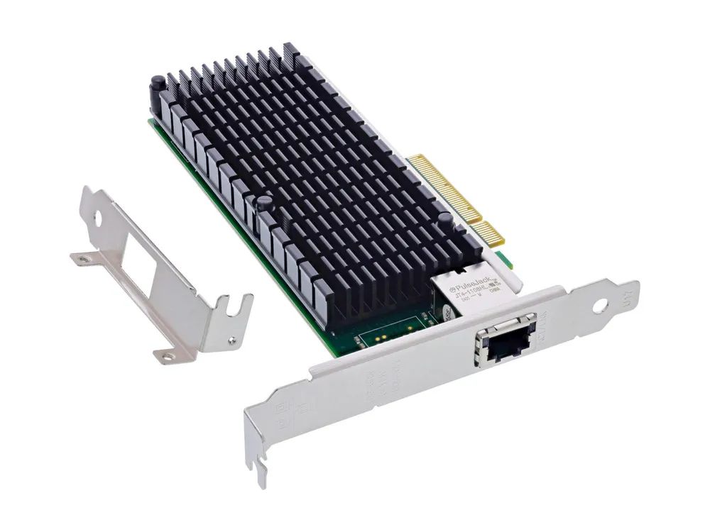 InLine 10-Gigabit Netzwerkkarte - 1x RJ45 10Gb/s - PCIe x8