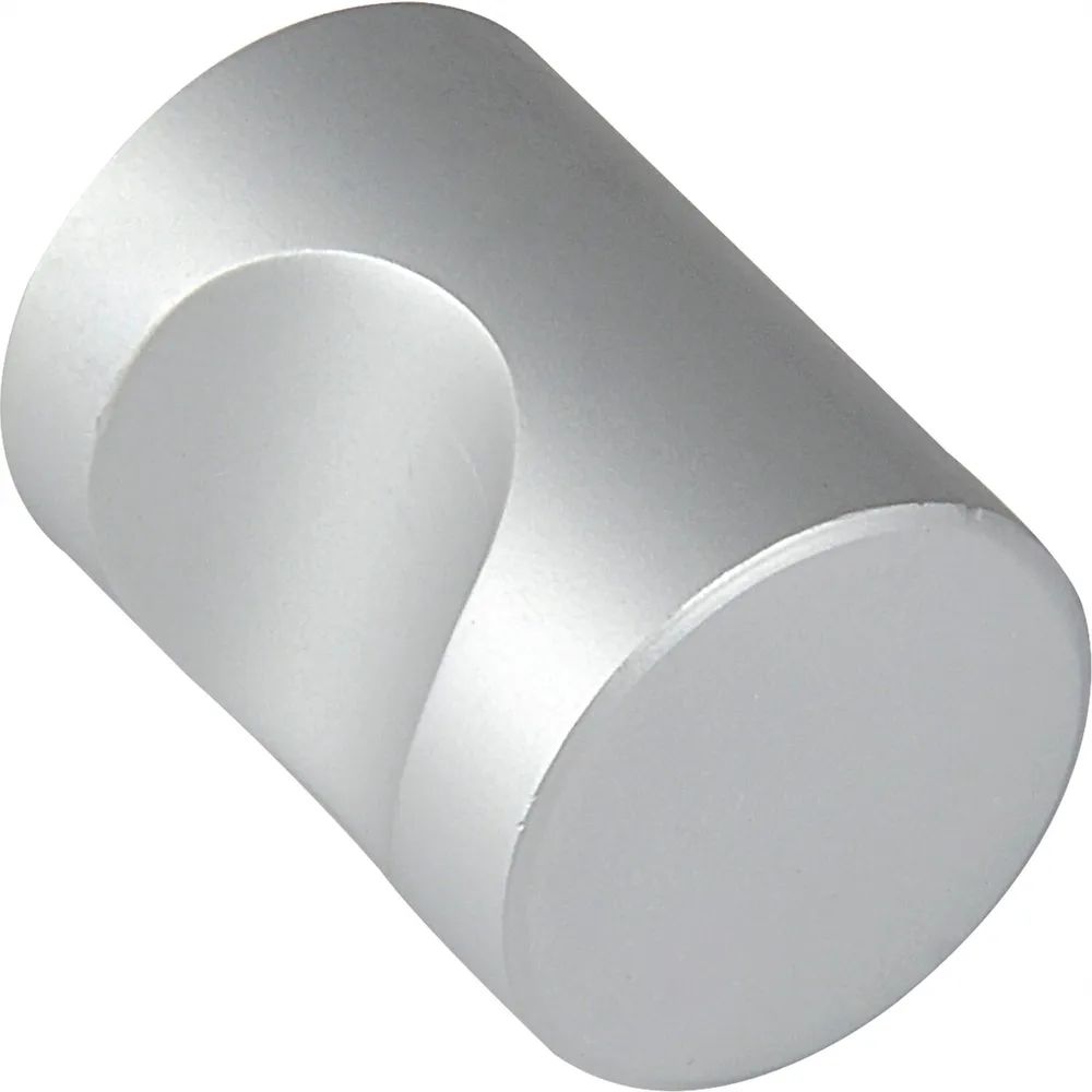 Grimme Knopf Alasco ø 18 mm, Tiefe 25 mm, Aluminium natur eloxiert