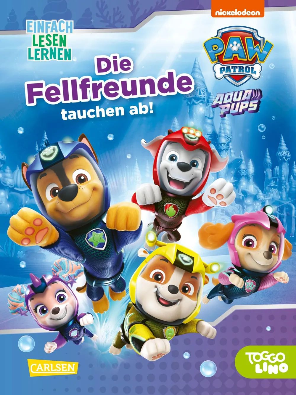 Carlsen Verlag GmbH PAW Aqua Pups Fellfreunde tauchen ab