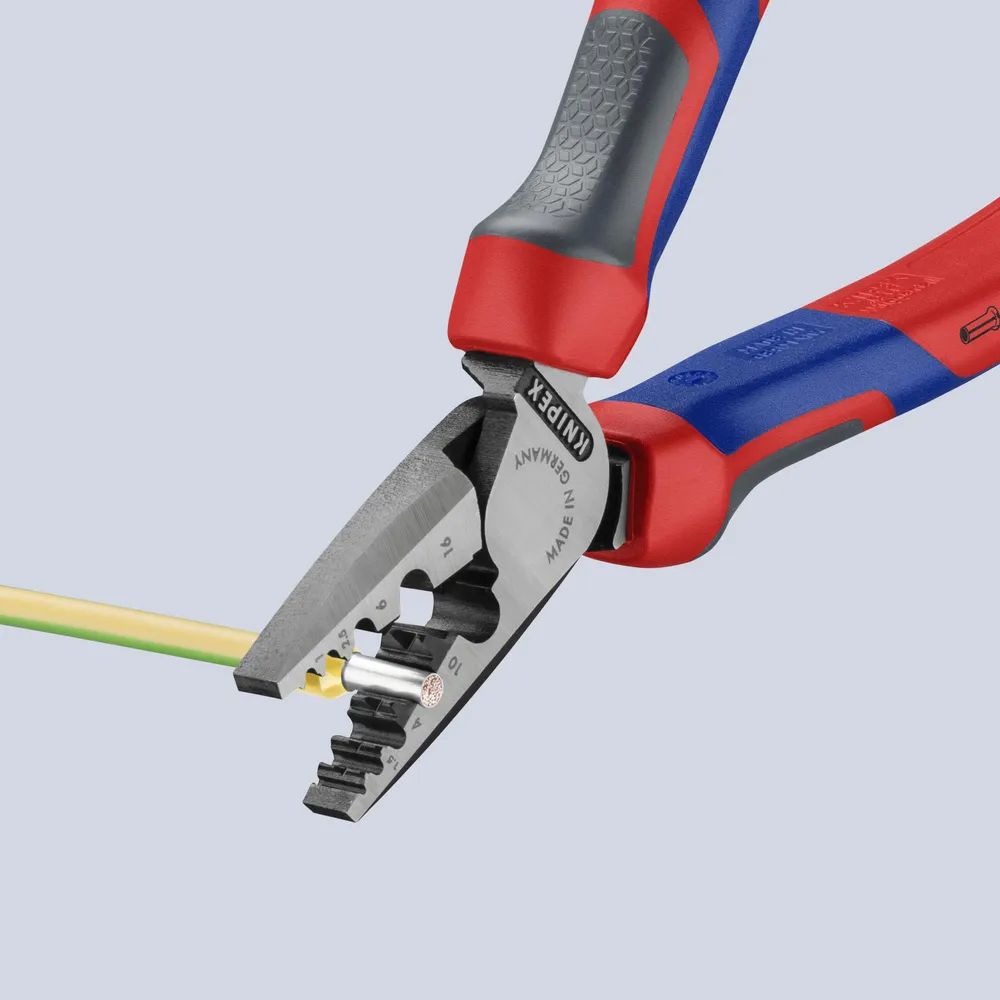 Knipex ADERENDHÜLSEN 3-K 0,25-16 MM² / KNIPEX CRIMPZANGE 97 72 180