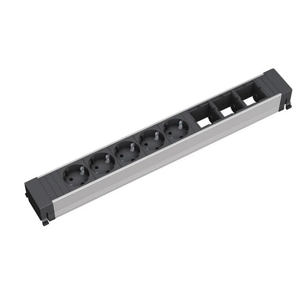 BACHMANN CONFERENCE TOP FRAME X-Large Einsatz 5x Schutzkontakt 3x ABD