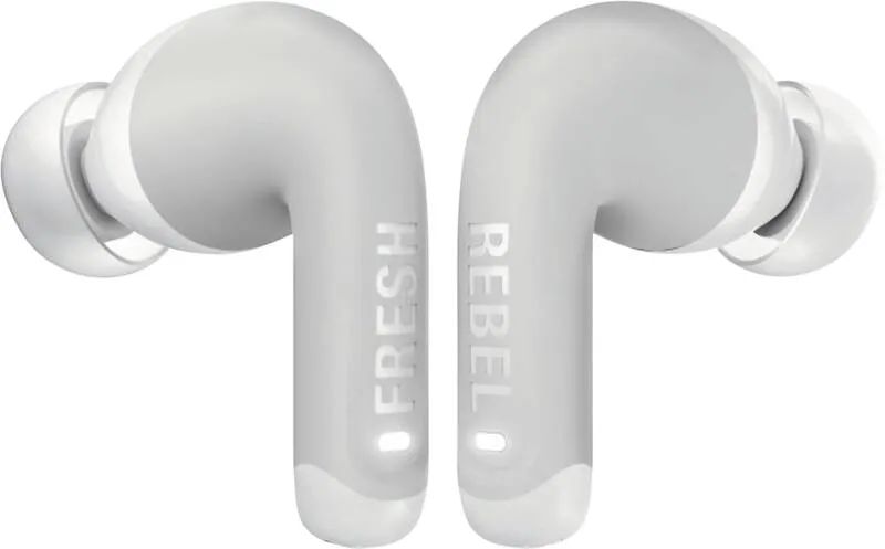 Fresh 'n Rebel Bluetooth®-Ohrhörer "Twins Fuse 2", TWS ANC mit My Sound App, Ice Grey