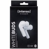 Intenso White Buds T302A - True Wireless Stereo (TWS) - Anrufe/Musik/Sport/Alltag - Kopfhörer - Weiß